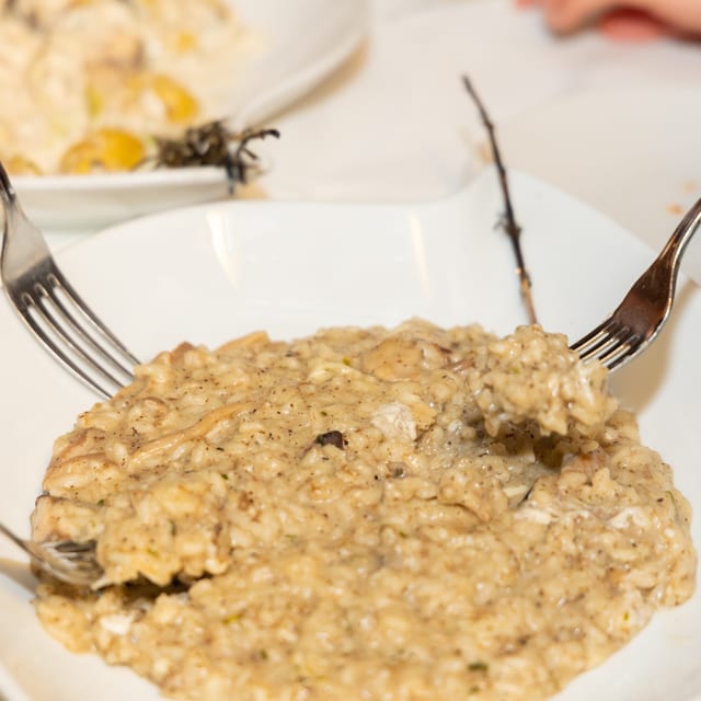 Risotto of the Day Shrimp Risotto.